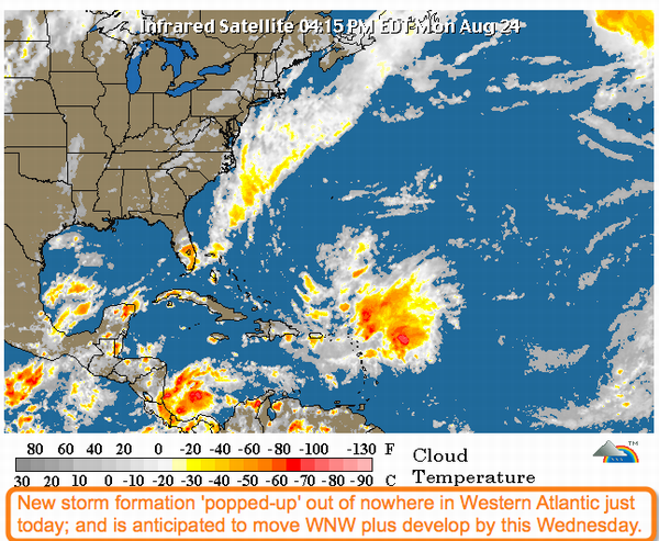 New Storm In The Atlantic