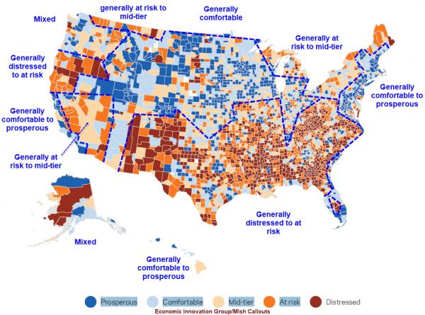 Economic Areas of The U.S.